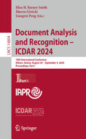 Document Analysis and Recognition - Icdar 2024