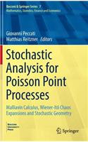 Stochastic Analysis for Poisson Point Processes