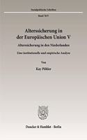 Alterssicherung in Der Europaischen Union V
