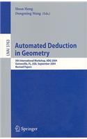 Automated Deduction in Geometry