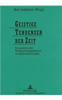 Geistige Tendenzen Der Zeit