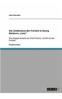 Die Ambivalenz Der Freiheit in Georg B?chners 