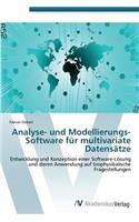 Analyse- Und Modellierungs-Software Fur Multivariate Datensatze: (German)