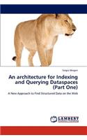 architecture for Indexing and Querying Dataspaces (Part One)