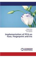 Implementation of PCA on Face, Fingerprint and Iris