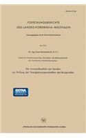Anwendbarkeit Von Sonden Zur Prüfung Der Festigkeitseigenschaften Des Baugrundes