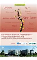 Proceedings of the European Workshop on Software Ecosystems 2015