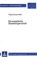 Die sowjetische Staatsbuergerschaft