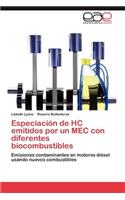 Especiación de HC emitidos por un MEC con diferentes biocombustibles