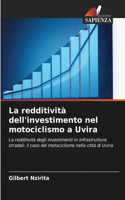 La redditività dell'investimento nel motociclismo a Uvira