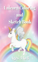 Unicorm Coloring Book And Sketch Book