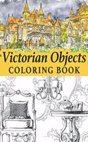 Victorian objects coloring book