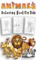 Animals Coloring Book For Kids