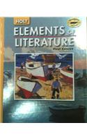 Holt Elements of Literature Tennessee: Student Edition Grade 7 2005