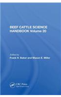 Beef Cattle Science Handbook, Vol. 20