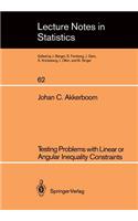 Testing Problems with Linear or Angular Inequality Constraints