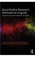 Quantitative Research Methods for Linguists