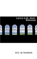 Lettre A M. Abel-Racmusat
