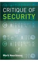 Critique of Security