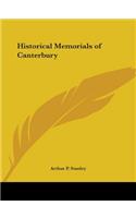 Historical Memorials of Canterbury