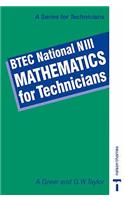 BTEC National NIII