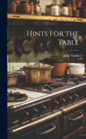 Hints for the Table