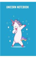 unicorn notebook: unicorn notebook journal with a blue cover, cute unicorn notebook, 6x9 unicorn notebook college ruled with 120 pages for writing notes and ideas, Pe