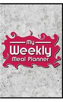 My Weekly Meal Planner.