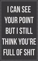 I Can See Your Point But I Still Think You're Full of Shit
