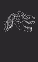 Eikland - Notes: Dinosaurier Tyrannosaurus - unliniert