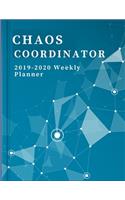 CHAOS COORDINATOR 2019-2020 Weekly planner