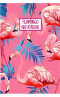 Flamingo Notebook: Blank Lined Journal Gift Perfect For Writing, Book: 102 Pages