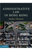 Administrative Law in Hong Kong