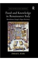 Food and Knowledge in Renaissance Italy