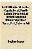 Henkel (Konzern): Henkel, Cognis, Persil, Persil-Schule, Gerda Henkel Stiftung, Schauma, Schwarzkopf, Spee, Somat, Pritt, Seborin, Pril(German)