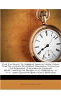 Diss. Iur. Inaug. de Arbitriis Familiae Erciscundae, Von Theilungen