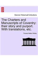 The Charters and Manuscripts of Coventry