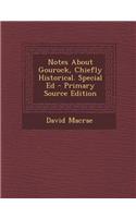 Notes about Gourock, Chiefly Historical. Special Ed
