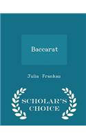 Baccarat - Scholar's Choice Edition