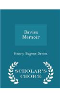 Davies Memoir - Scholar's Choice Edition
