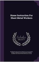 Home Instruction for Sheet Metal Workers