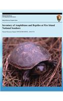 Inventory of Amphibians and Reptiles at Fire Island National Seashore
