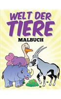 "Welt der Tiere" Malbuch