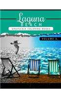 Laguna Beach Volume 3: Sea, Lost Ocean, Dolphin, Shark Grayscale coloring books for adults Relaxation Art Therapy for Busy People (Adult Coloring Books Series, grayscale f(Laguna Beach Sea Ocean)