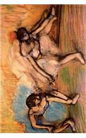 ''Two Dancers Resting'' by Edgar Degas