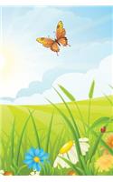 Dreaming of Spring Grid Notebook: 150 page Journal Notebook Sketchbook