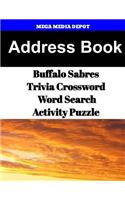 Address Book Buffalo Sabres Trivia Crossword & WordSearch Activity Puzzle