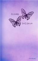 Lined Journal Notebook: 365 Page Purple Dream Journal