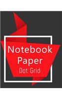Notebook Paper Dot Grid