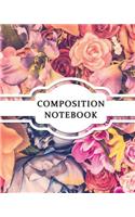 Composition Notebook: Vintage Design Notebook for Study - The Best Size to Take Notes